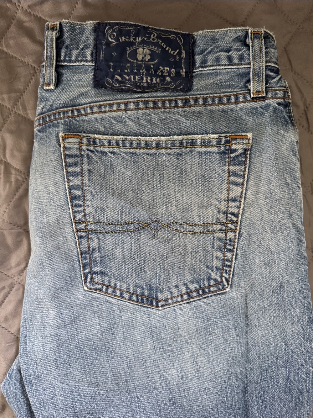 Vintage Lucky Brand "Dungarees by Gene Montesano" Jeans